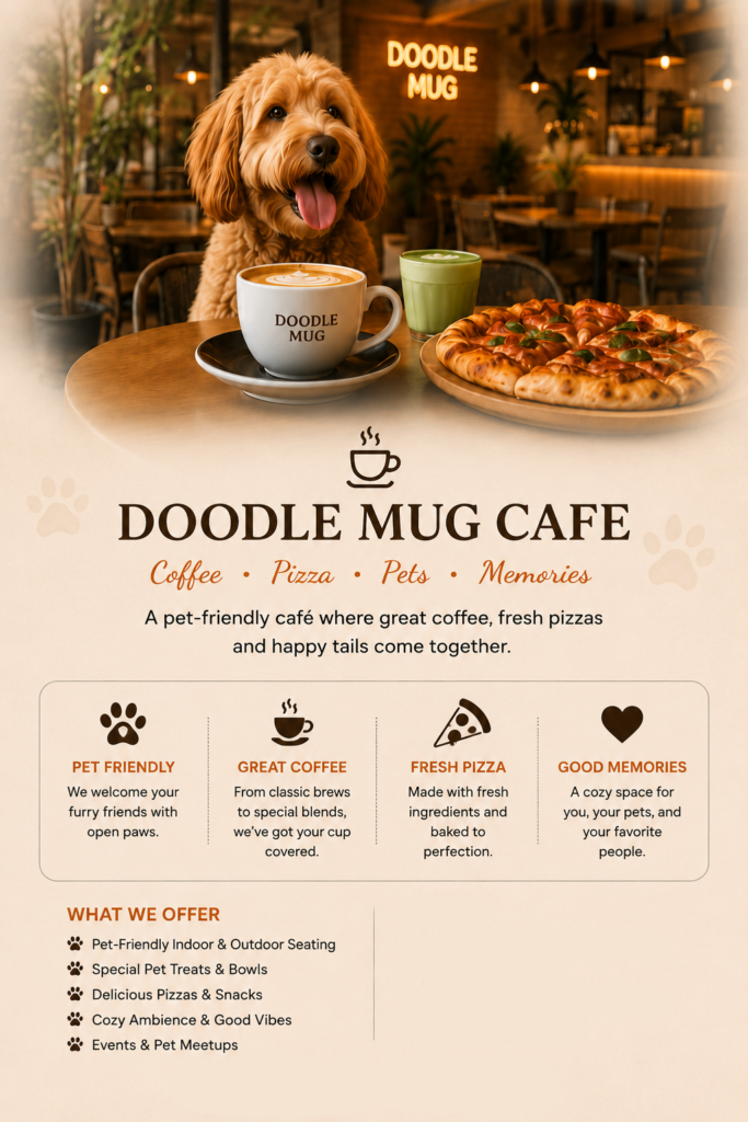 Pet friendly cafe near me